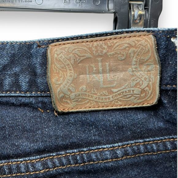 Ralph Lauren Jeans Company Premium Denim Capri Size 6 Mid Calf Peddle Pusher - Picture 4 of 9